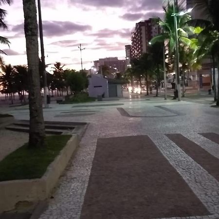 Lindo Apartamento Guilhermina - Edificio Frente Para O Mar Praia Grande  Luaran gambar