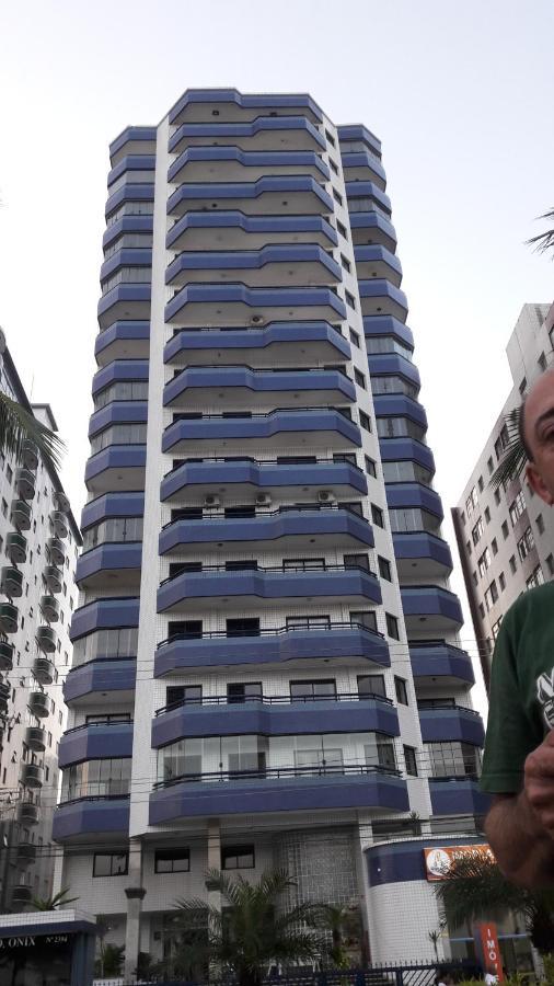 Lindo Apartamento Guilhermina - Edificio Frente Para O Mar Praia Grande  Luaran gambar